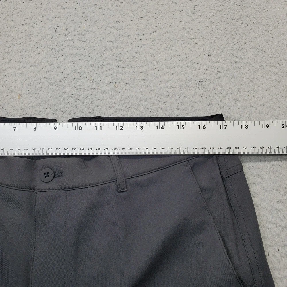 Dunning Golf Shorts Mens 34 Black Player Fit Woven Performance Stretch D7S22H623